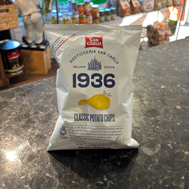 San Carlo Classic Potato Chips.