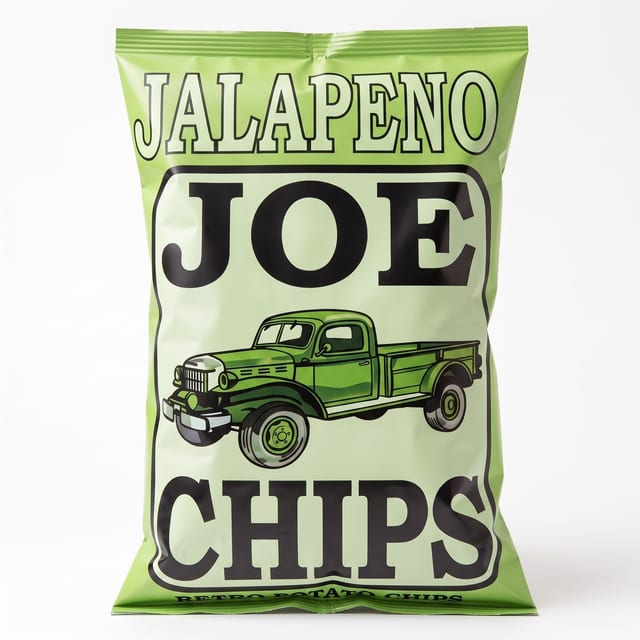 Joe Chips Jalapeno.