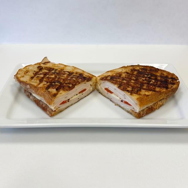 Grilled Turkey Panini.
