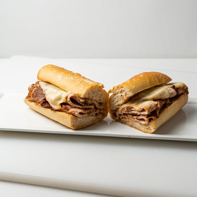 Wednesday | Roasted Pork Loin & Provolone Sandwich.